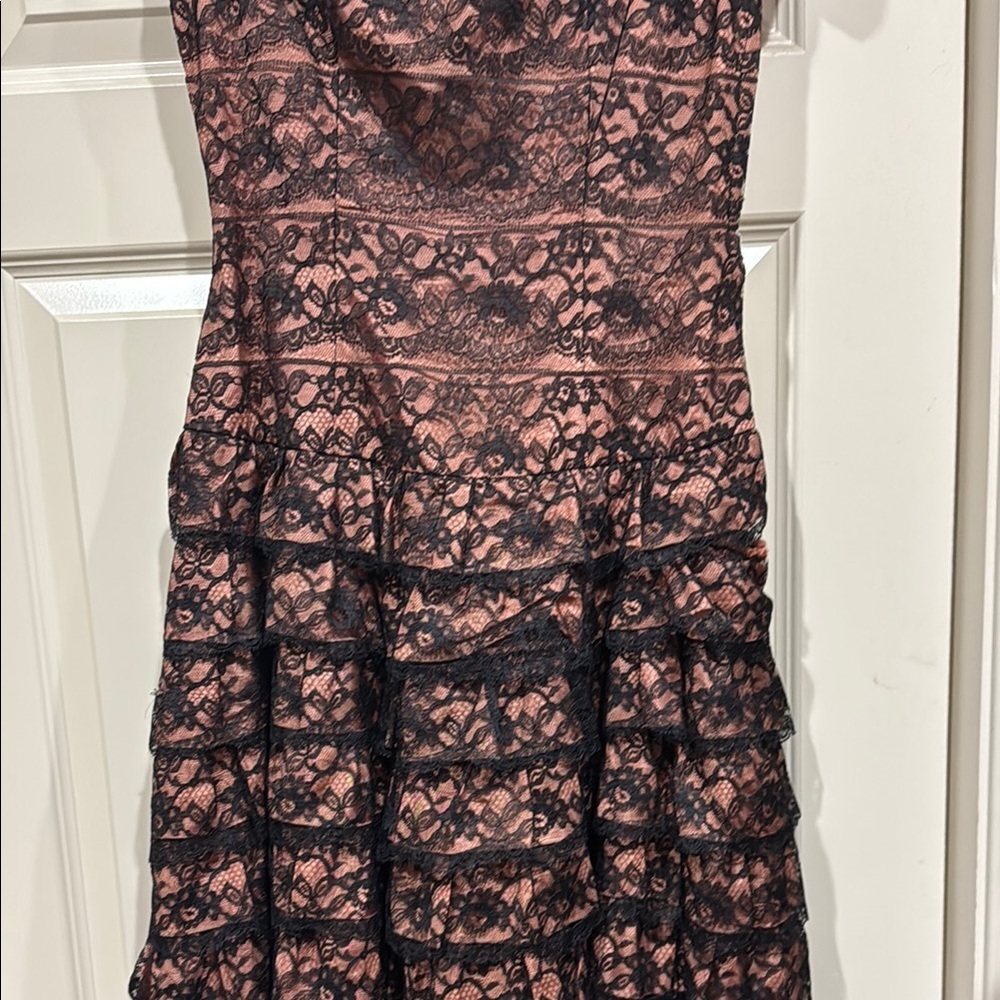 Vintage 1950’s era Elegant Black Lace Dress - Picture 4 of 10